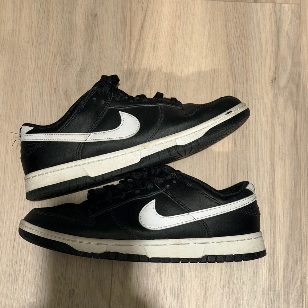 Black and White Men's Sneakers